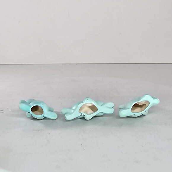 Handmade Ceramic Raindrop Sprite Figurines Set Of 3 - Picture 4 of 8